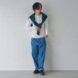 【WEB限定】スパンリブヘンリーベーシックTシャツ | coen【men】 | 詳細画像2 