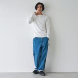 【WEB限定】スパンリブヘンリーベーシックTシャツ | coen【men】 | 詳細画像3 