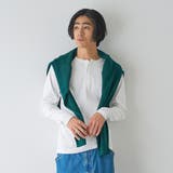 【WEB限定】スパンリブヘンリーベーシックTシャツ | coen【men】 | 詳細画像6 
