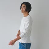 【WEB限定】スパンリブヘンリーベーシックTシャツ | coen【men】 | 詳細画像8 