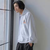 【WEB限定】モジャッシュヒゲサガラスウェットパーカー | coen【men】 | 詳細画像6 