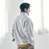 DISCUS(ディスカス)別注フリースハーフジップ | coen【men】 | 詳細画像10