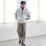 DISCUS(ディスカス)別注フリースハーフジップ | coen【men】 | 詳細画像11