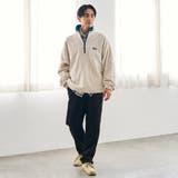 DISCUS(ディスカス)別注フリースハーフジップ | coen【men】 | 詳細画像7