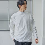 WHITE | ソフトタッチモチモチロングスリーブTシャツ | coen【men】