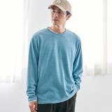 LT.BLUE | モールワッフル リアルレイヤード | coen【men】