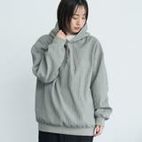 OLIVE | SOLOTEX(R)ヘビーワッフルパーカー | coen【men】