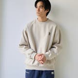ドッグシシュウクルーネックスウェット【保温性】 | coen【men】 | 詳細画像17 