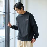 ドッグシシュウクルーネックスウェット【保温性】 | coen【men】 | 詳細画像3 