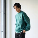 ドッグシシュウクルーネックスウェット【保温性】 | coen【men】 | 詳細画像33 