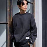 BLACK | DISCUS （ディスカス）裏フリース 配色プルオーバー | coen【men】