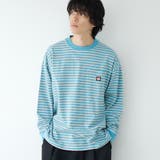 LT.BLUE | REDKAP（レッドキャップ）別注ボーダーTシャツ | coen【men】