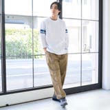 Repurヘビーコットン七分袖フットボールTシャツ【抗菌性、消臭性】 | coen【men】 | 詳細画像2 