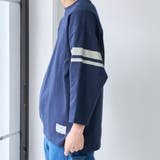 Repurヘビーコットン七分袖フットボールTシャツ【抗菌性、消臭性】 | coen【men】 | 詳細画像29 