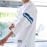 Repurヘビーコットン七分袖フットボールTシャツ【抗菌性、消臭性】 | coen【men】 | 詳細画像7 