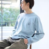 LT.BLUE | KiyokazuTsujino プリントロングスリーブTシャツ | coen【men】