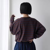 【Tough&Soft】天竺マルチボーダーロングスリーブTシャツ | coen【men】 | 詳細画像12