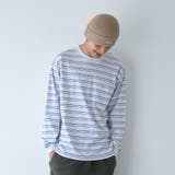 【Tough&Soft】天竺マルチボーダーロングスリーブTシャツ | coen【men】 | 詳細画像4