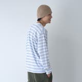【Tough&Soft】天竺マルチボーダーロングスリーブTシャツ | coen【men】 | 詳細画像5