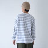 【Tough&Soft】天竺マルチボーダーロングスリーブTシャツ | coen【men】 | 詳細画像6