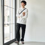 【Tough&Soft】布帛ポケット付き長袖Tシャツ | coen【men】 | 詳細画像2 