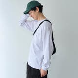 【Tough&Soft】天竺coenロゴ刺繍入り無地長袖Tシャツ | coen【men】 | 詳細画像11 