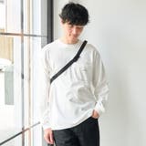 【Tough&Soft】天竺coenロゴ刺繍入り無地長袖Tシャツ | coen【men】 | 詳細画像4 