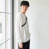 【Tough&Soft】天竺coenロゴ刺繍入り無地長袖Tシャツ | coen【men】 | 詳細画像5 