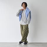 ワッフルヘンリーネック ロングスリーブ Tシャツ | coen【men】 | 詳細画像11 