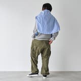 ワッフルヘンリーネック ロングスリーブ Tシャツ | coen【men】 | 詳細画像13 