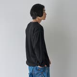 ワッフルヘンリーネック ロングスリーブ Tシャツ | coen【men】 | 詳細画像20 