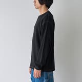 ワッフルヘンリーネック ロングスリーブ Tシャツ | coen【men】 | 詳細画像23 