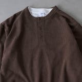 ダブルフェイスレイヤードロングスリーブTシャツ | coen【men】 | 詳細画像10 