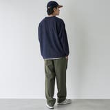 ダブルフェイスレイヤードロングスリーブTシャツ | coen【men】 | 詳細画像13 