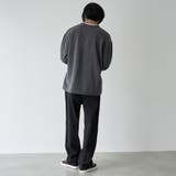 ダブルフェイスレイヤードロングスリーブTシャツ | coen【men】 | 詳細画像3 