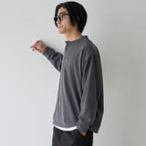 ダブルフェイスレイヤードロングスリーブTシャツ | coen【men】 | 詳細画像5 