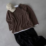 ダブルフェイスレイヤードロングスリーブTシャツ | coen【men】 | 詳細画像8 