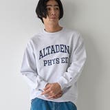 MD.GRAY | Toughweightプリントクルーネックスウェット | coen【men】