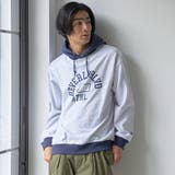 Toughweightプリントスウェットプルオーバーパーカー | coen【men】 | 詳細画像11 