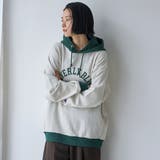 Toughweightプリントスウェットプルオーバーパーカー | coen【men】 | 詳細画像5 