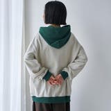 Toughweightプリントスウェットプルオーバーパーカー | coen【men】 | 詳細画像7 