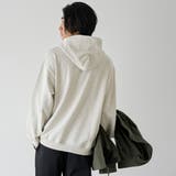 Toughweight無地スウェットプルオーバーパーカー | coen【men】 | 詳細画像20 