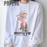 WHITE | POPEYE(TM)(ポパイ)グラフィックプルオーバースウェット | coen【men】