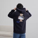 COSBY（コスビー）別注 ベアプリントパーカー | coen【men】 | 詳細画像13 