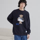 NAVY | COSBY（コスビー）別注  ベアプリントスウェット | coen【men】