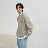 YUJIRO KOYAMA（小山ゆうじろう）コラボ裏毛クルーネックスウェット | coen【men】 | 詳細画像16 