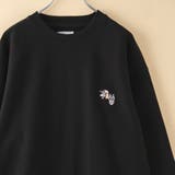 BLACK | YUJIRO KOYAMA（小山ゆうじろう）コラボ裏毛クルーネックスウェット | coen【men】