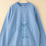 LT.BLUE | YUJIRO KOYAMA（小山ゆうじろう）コラボ裏毛クルーネックスウェット | coen【men】
