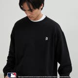 BLACK | MLB別注 花札バックプリント クルーネックスウェット | coen【men】
