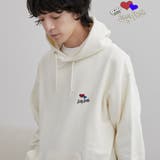 WHITE | SunnySports（サニースポーツ）別注 ワンポイントハート刺繍パーカー | coen【men】